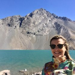 Embalse El Yeso, visitado durante o passeio em Cajón del Maipo